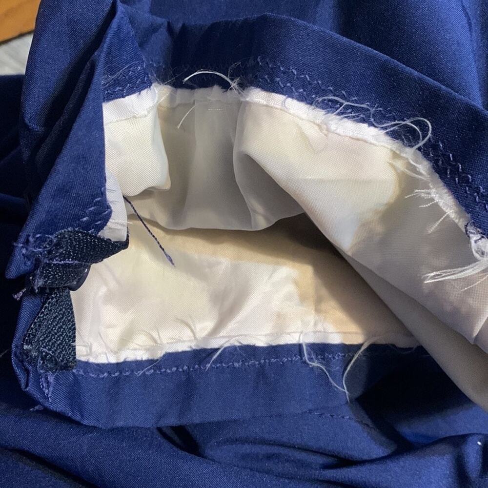 Forrester’s Outerwear Men’s Gore-Tex Blue Pants Rain Golf Windbreaker Vintage L - Picture 7 of 11